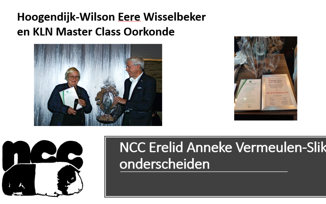 Erelid Anneke Vermeulen-Slik in het zonnetje gezet