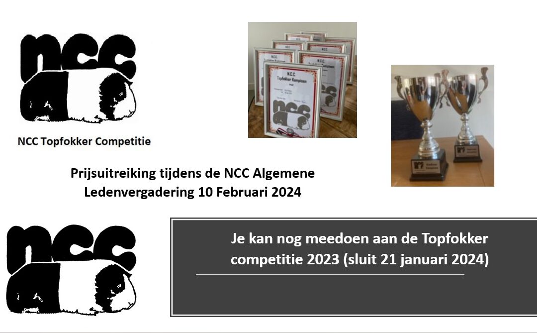 Je kunt nog steeds deelnemen aan de Topfokker competitie 2023!