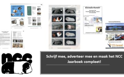 Schrijf mee, adverteer mee en maak het NCC Jaarboek compleet!